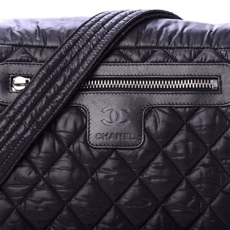 bolsa chanel cocoon|CHANEL Nylon Small Coco Cocoon Messenger Bag Black.